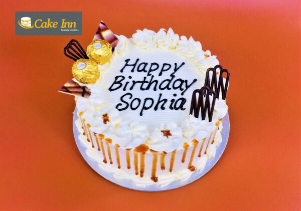 Caramel Theme Cake