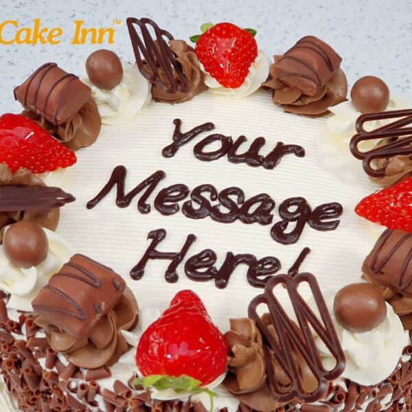 Strawberry & Chocolate Cake